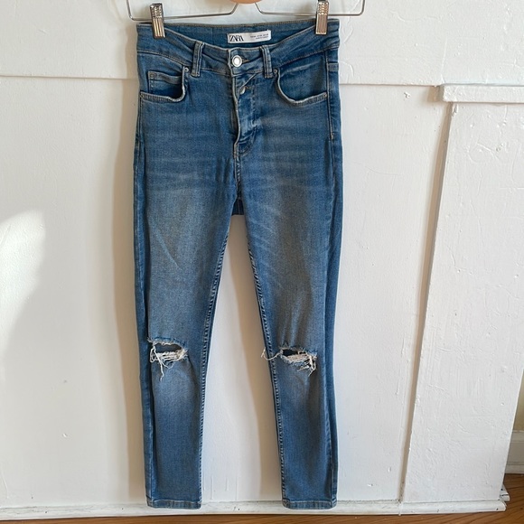 ZARA Women’s Skinny Jeans Size 2 - Picture 1 of 6
